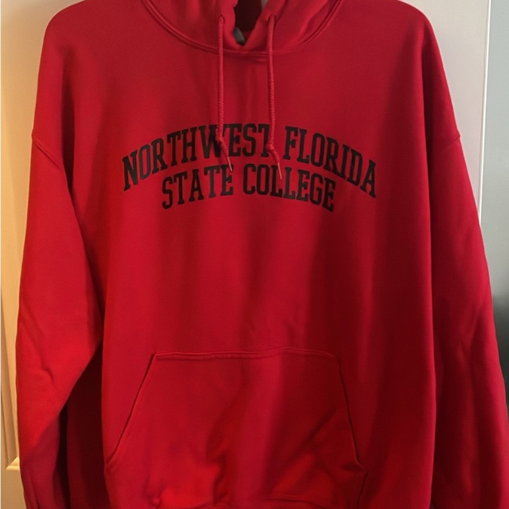 Gildan Red Collegiate Sweater Classic Style